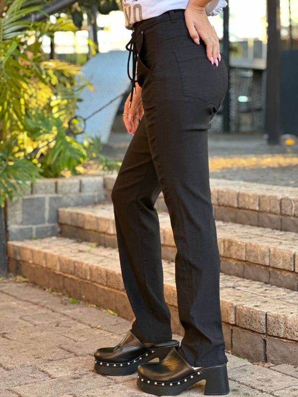 ⁦מכנס וינה גזרה ישרה⁩ – תמונה ⁦7⁩
