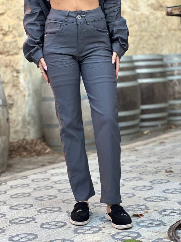 ⁦מכנס פרטו גזרה ישרה⁩ – תמונה ⁦9⁩